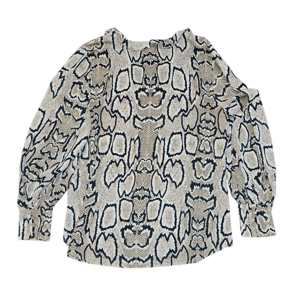Cabi Serpentine Blouse Brand New Women Large - Picture 3 of 7